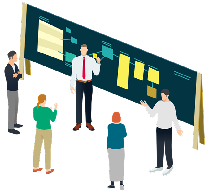 ビジネスミーティングのイラスト